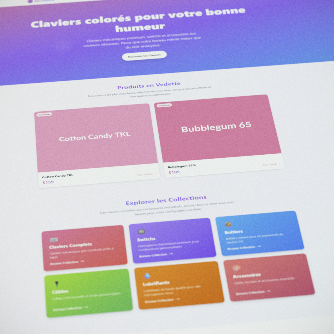 Screenshot de shop.mechalick.com