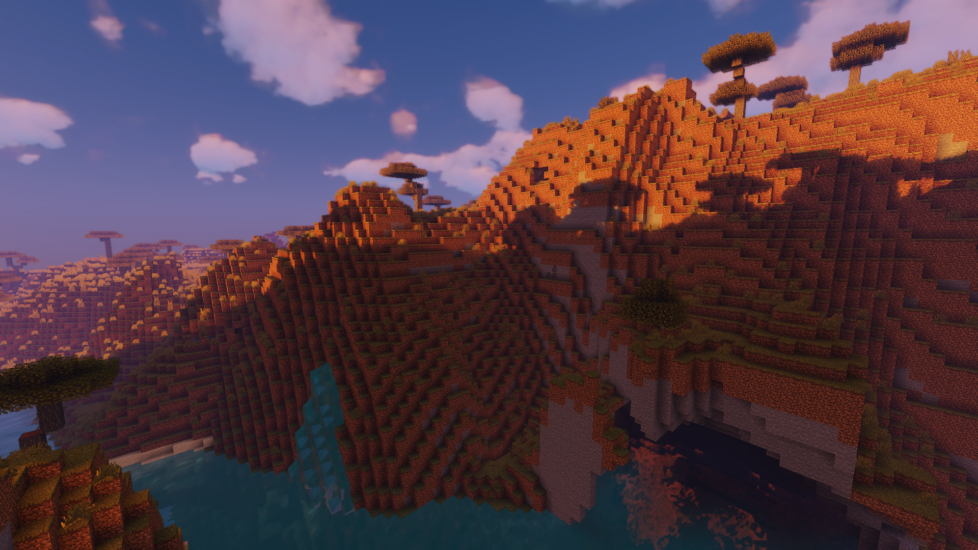 Paysage Minecraft 2
