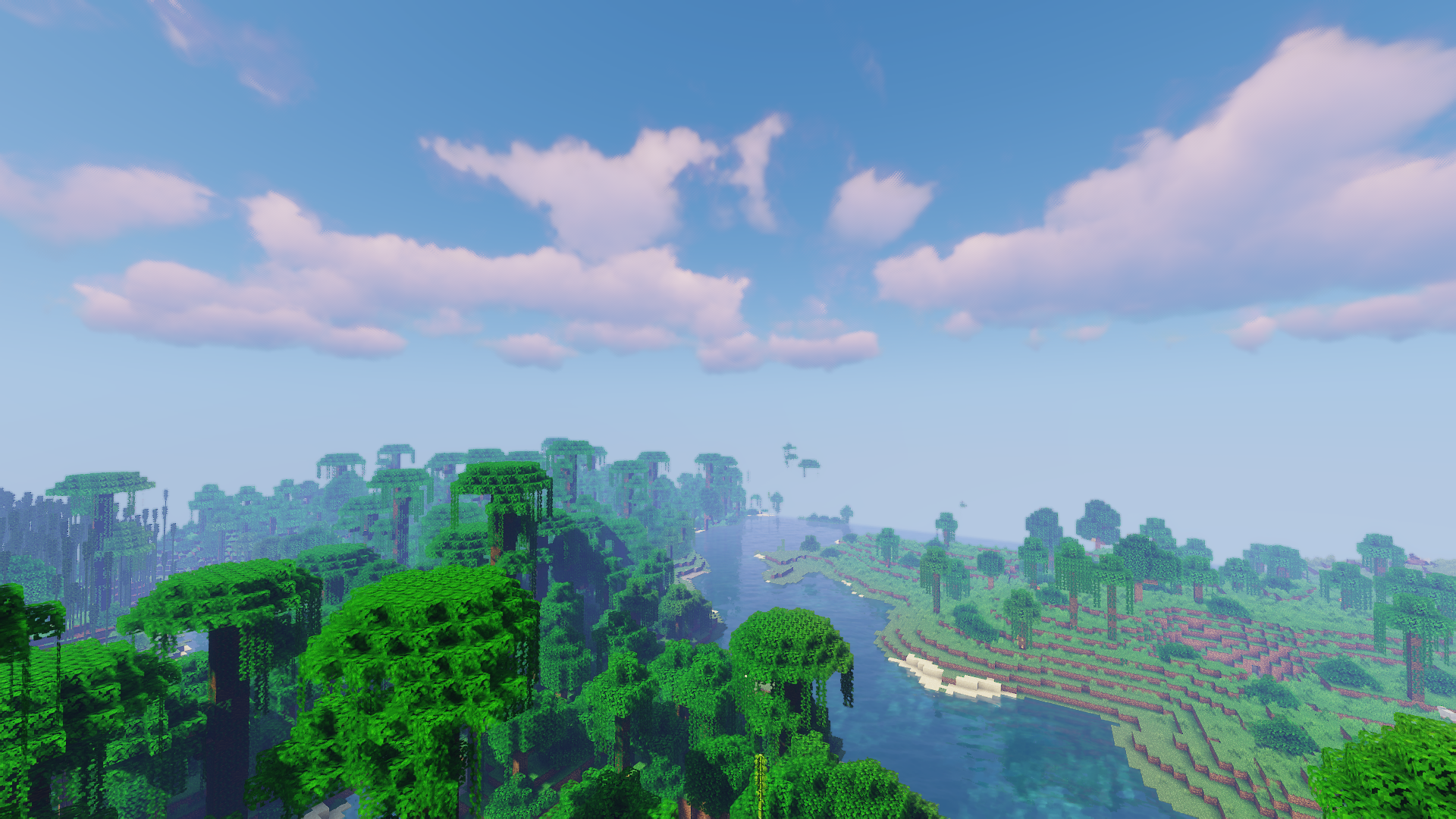 Paysage Minecraft 4